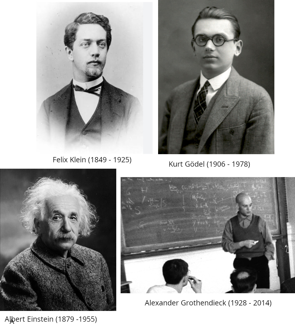 Klein Gödel Einstein Grothendieck.jpg